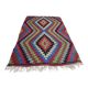 Vintage Turkish kilim, handwoven, 88x127 cm.