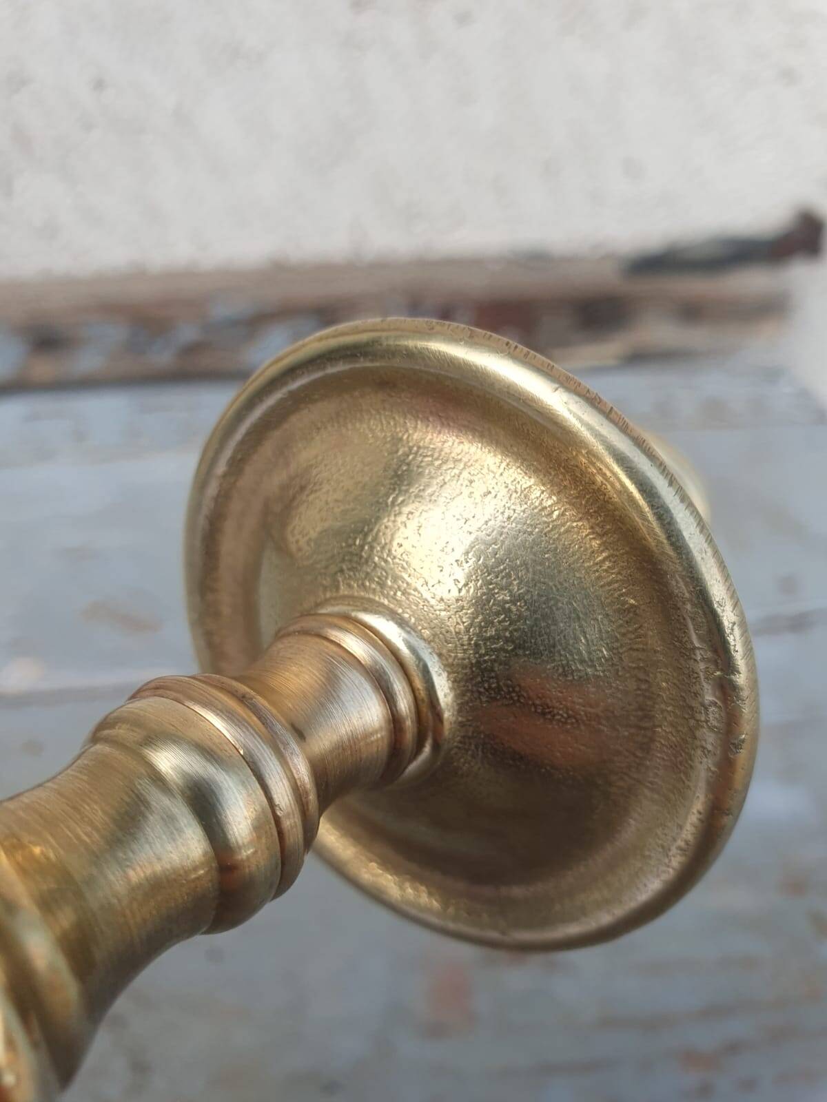 brass candle holder