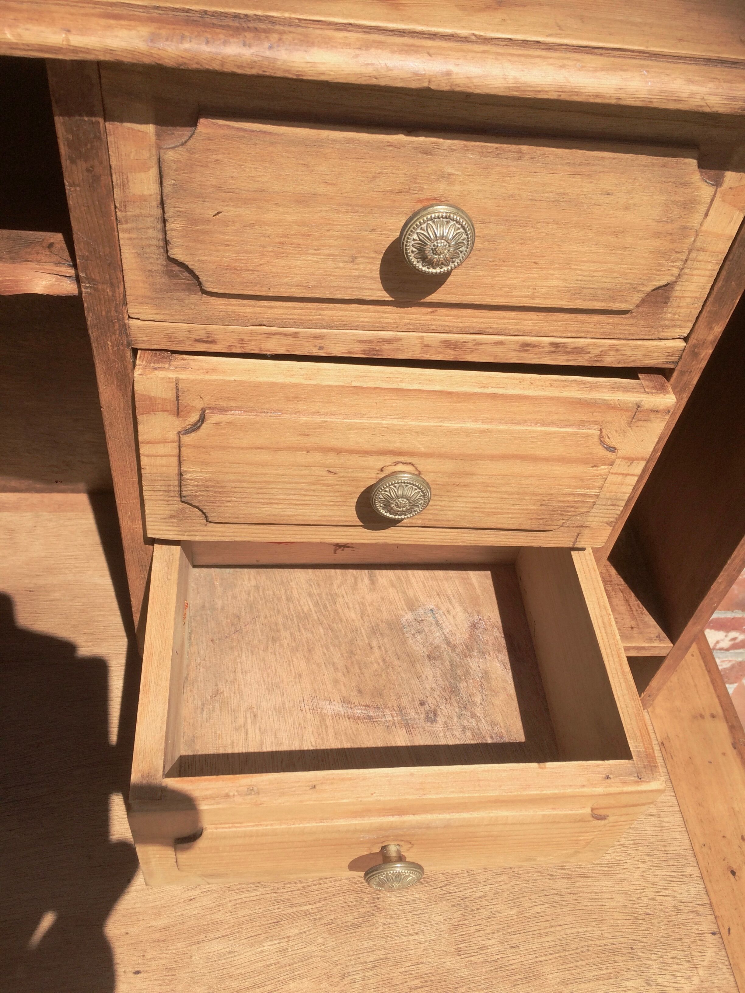 Period office in pitchpin