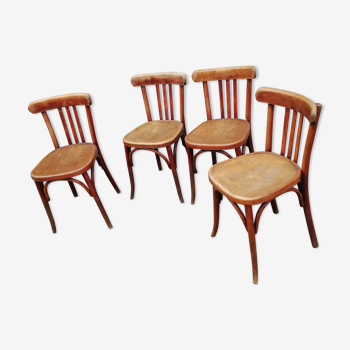 Set of 4 Fischel bistro chairs