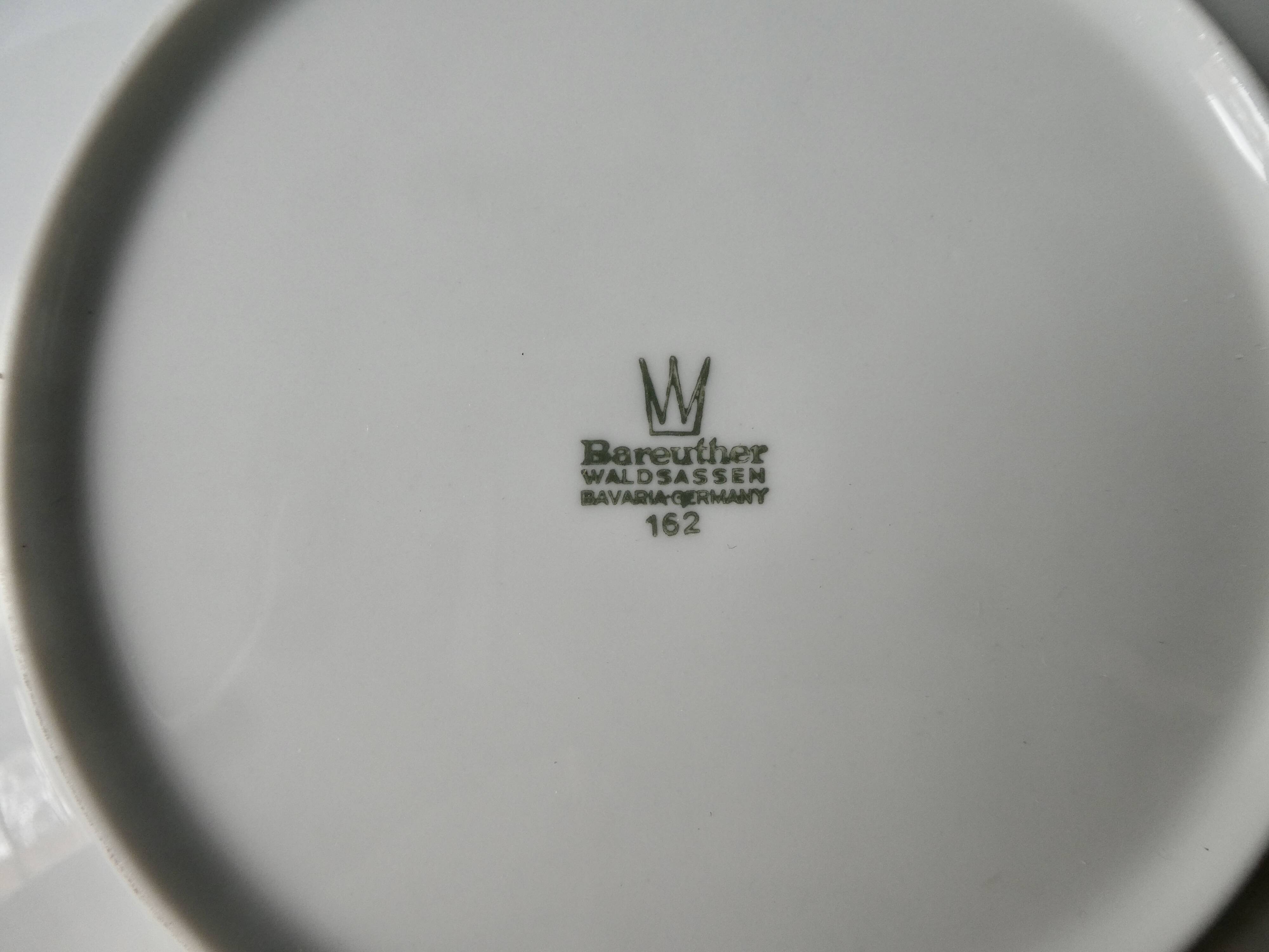 Bavaria fruit decor ceramic plate