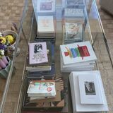 Table basse extra large en verre ampm