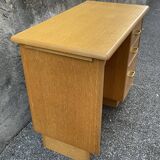 Vintage gilded wooden desk