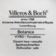 Pitcher broc botanica faïence villeroy & Bochh