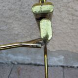 70s gold metal armchair