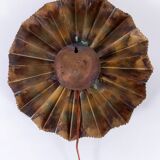 Vintage Brass Flower Wall Lamp by Svend Aage Holm Sørensen for Holm Sørensen & Co, 1960s