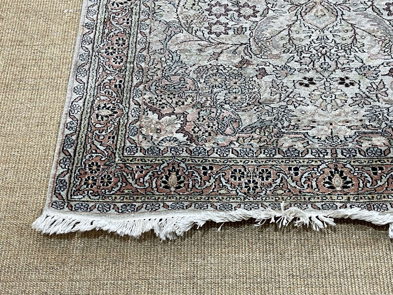 Handmade Iranian wool carpet