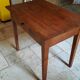 Table 1 tiroir merisier