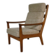 Mid-Century Teak Highback Lounge Chair by Juul Kristensen, Denmark, 1960s