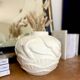 Large earthenware ball vase "Seagulls" - 1970.