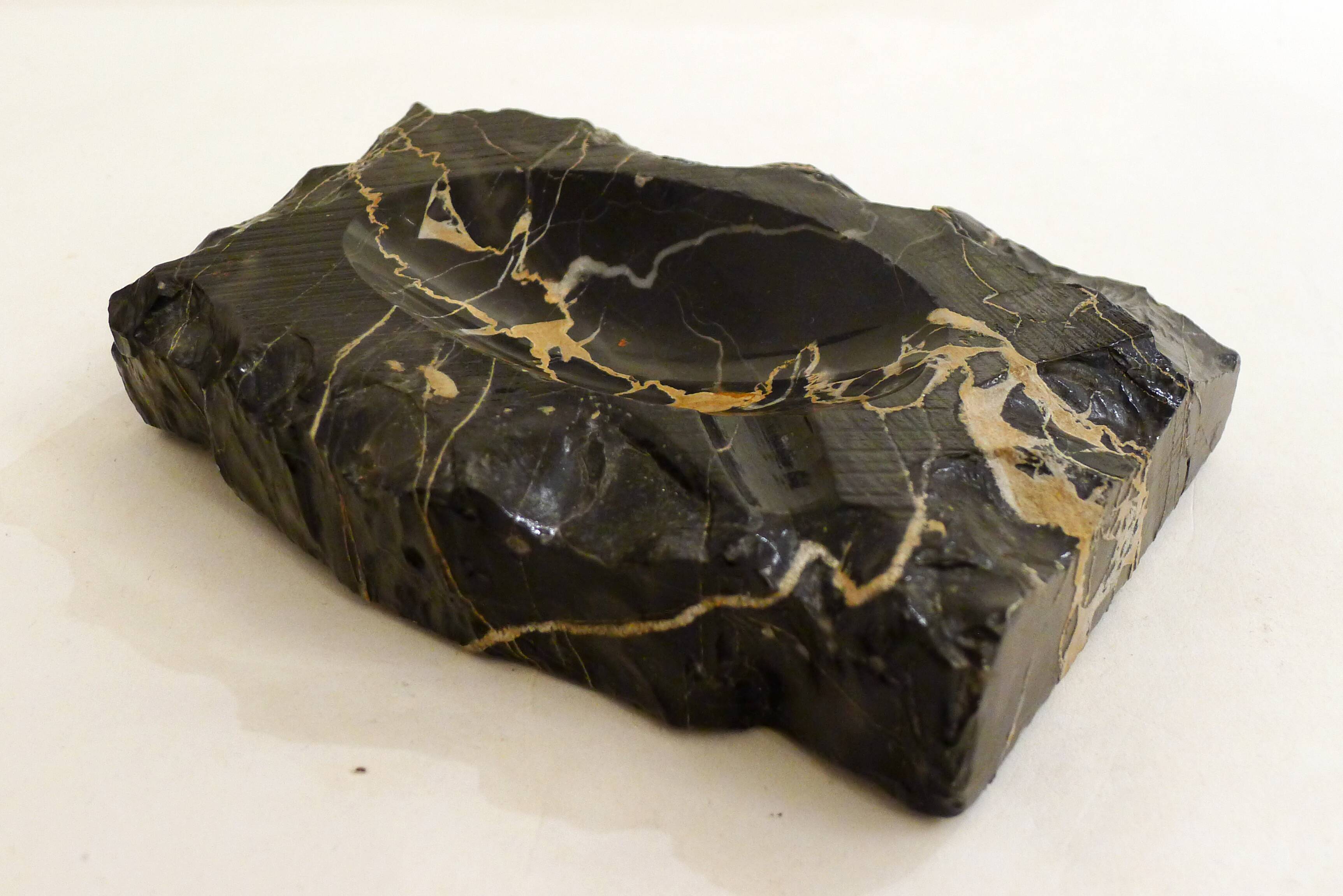 Portor marble ashtray