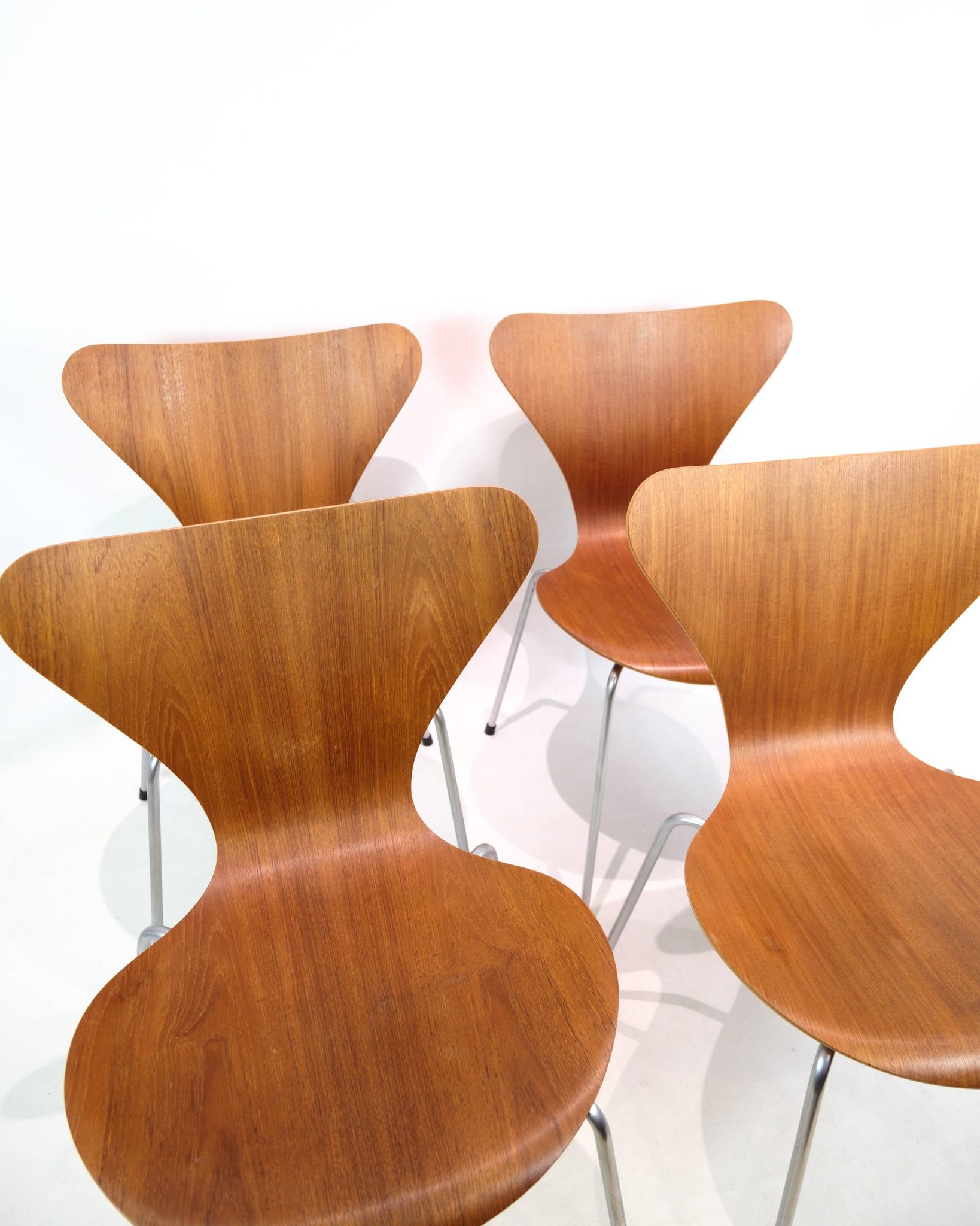 Set Of Four series Seven Chairs