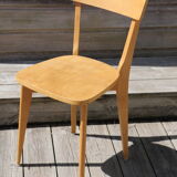 2 chairs 1950 light beech