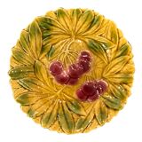 6 dessert plates + Sarreguemines slurry dish