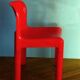 Set of 4 chairs by Carlo Bartoli, model 4875, Kartell edition, 70s