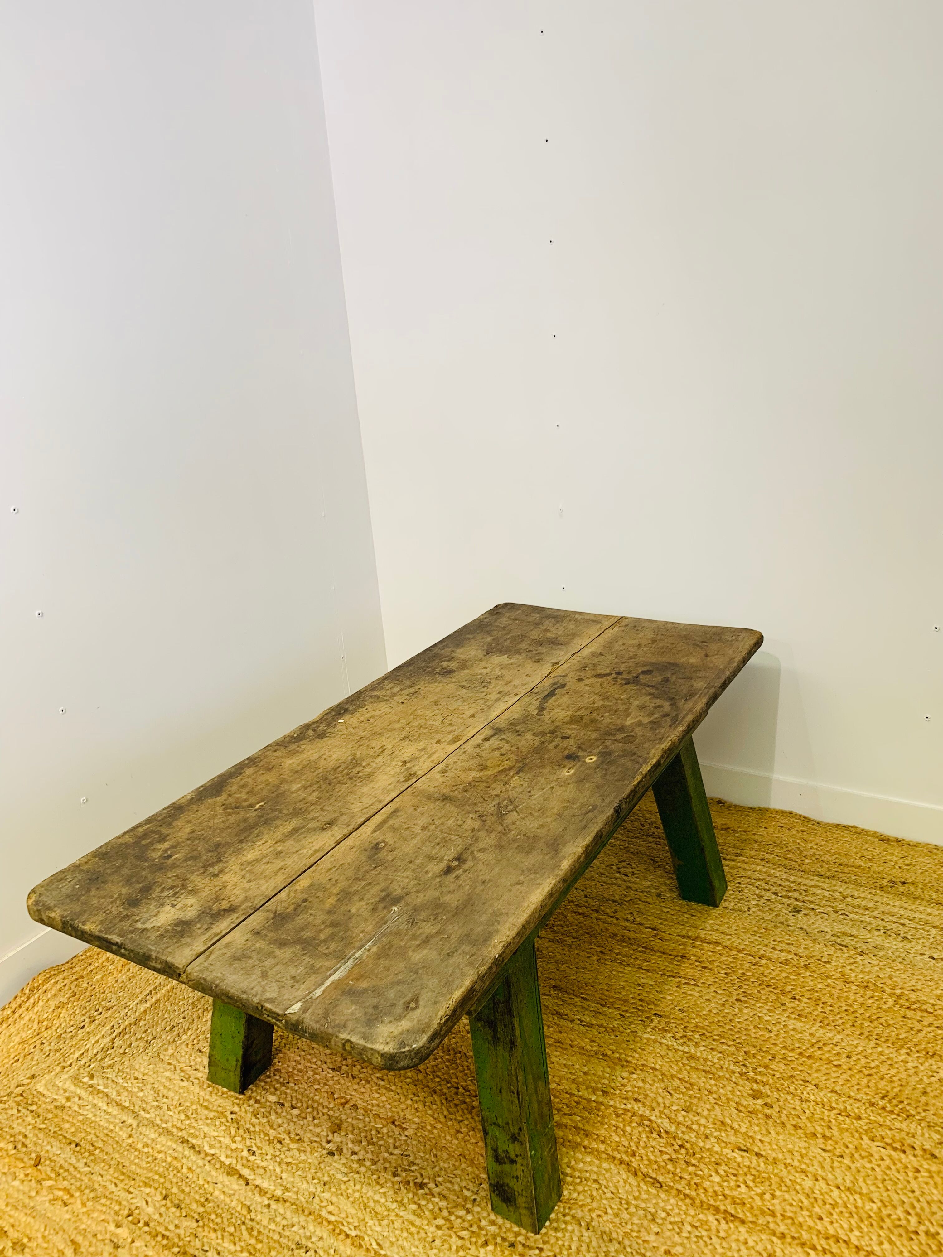 Industrial coffee table