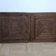 Lot of two under wicker plates