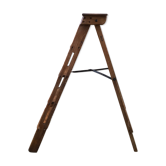 Wooden painter stepladder