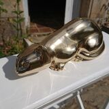 Brass cat