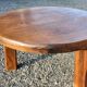 Aranjou Table basse d'appoint, Orme, France, années 1970/80