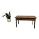Table de travail de ferme en pin, des années 50