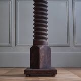 Colonne vis de pressoir en sellette à l'italienne