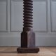 Colonne vis de pressoir en sellette à l'italienne