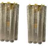 Murano Glass Tube Wall Sconces – Set of 2, Italy, 1980s
