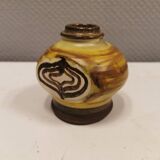 Small, beautiful vase in stoneware. Danish from the 1960s and made by Inge Lise Eder.