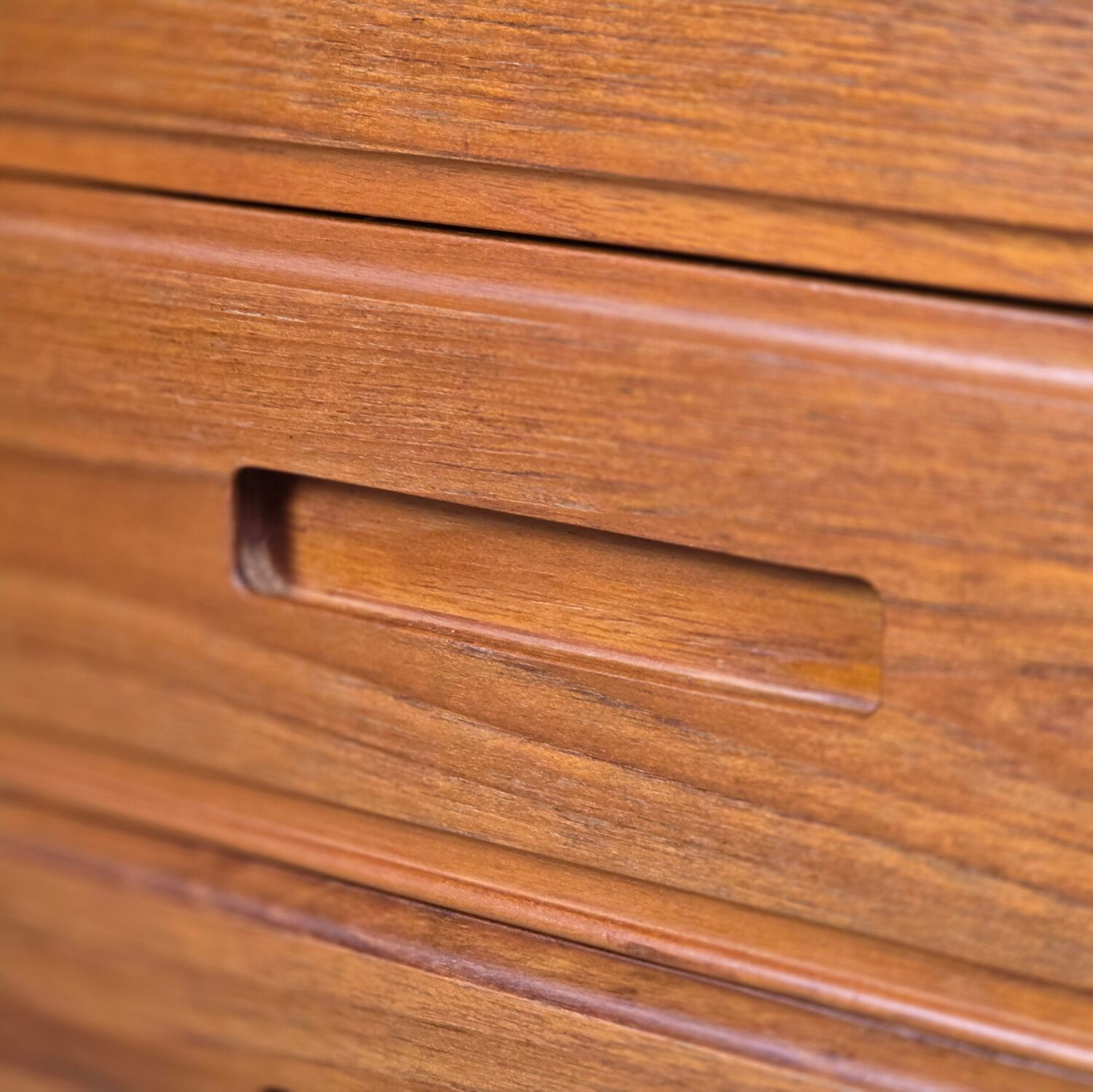 2x Vintage 1960s Danish chests of drawers, night stands teak 60 - 70