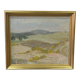 Paysage suédois, Ruth Wahlund (1906-1994), 1960, huile sur toile, encadré