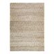 Braided jute rug with diamond patterns 120x170 cm