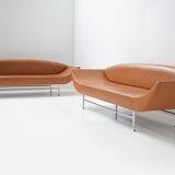 Canapés Ellittico de Losa Ghini pour Moroso Italie 1987