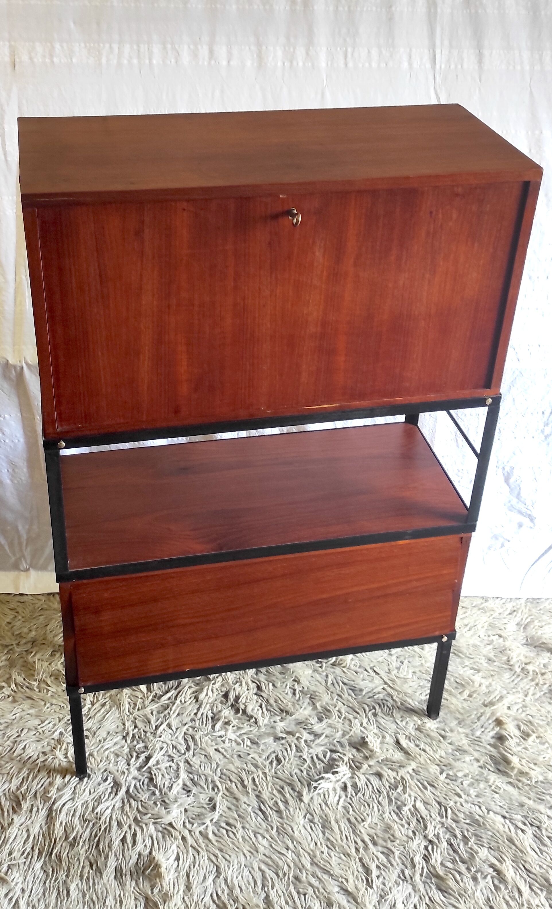 Modernist teak secretary 50s/60s