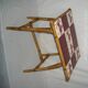 Bamboo-rattan coffee table from the 50s