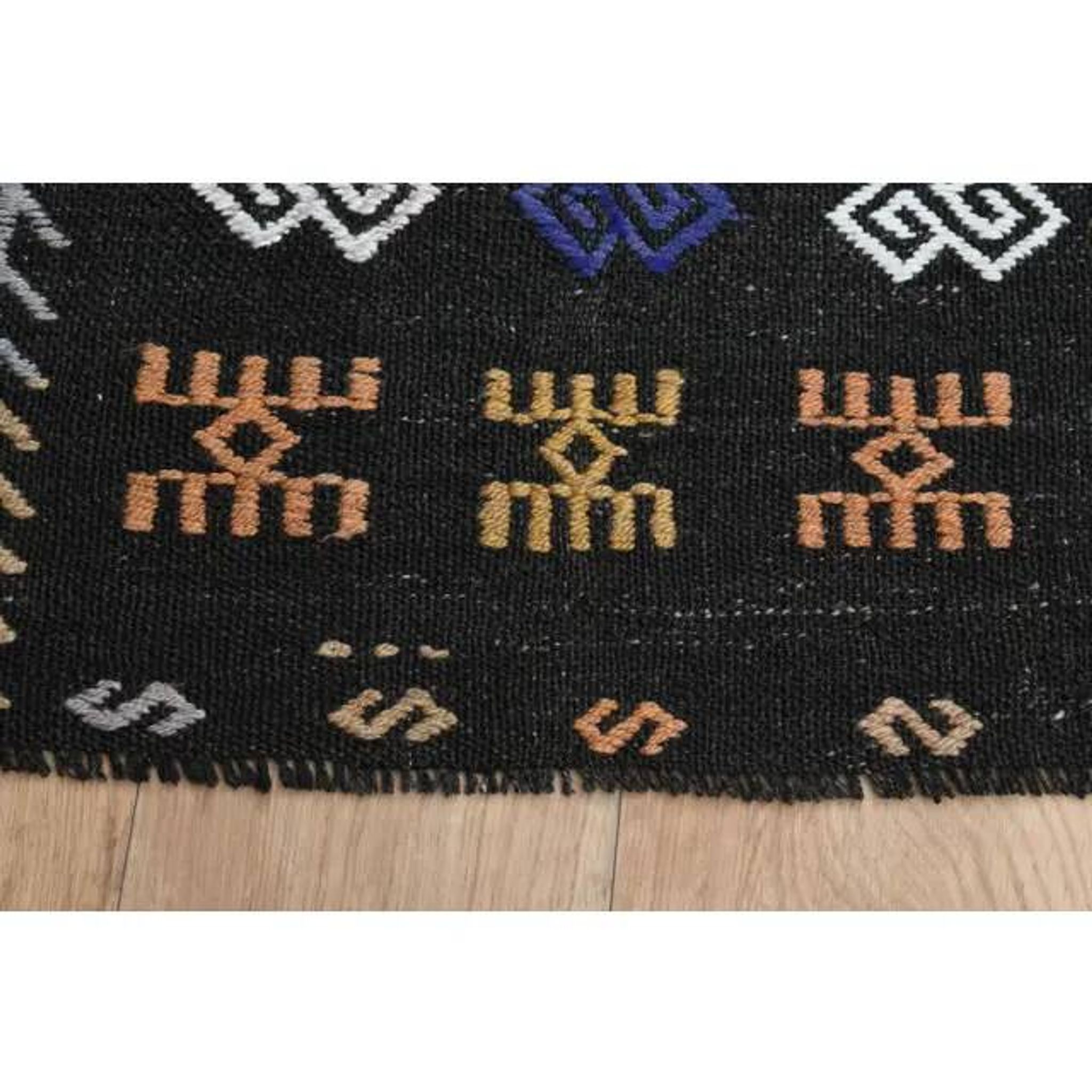 Handmade Turkish Vintage Wool Runner Rug  58x180