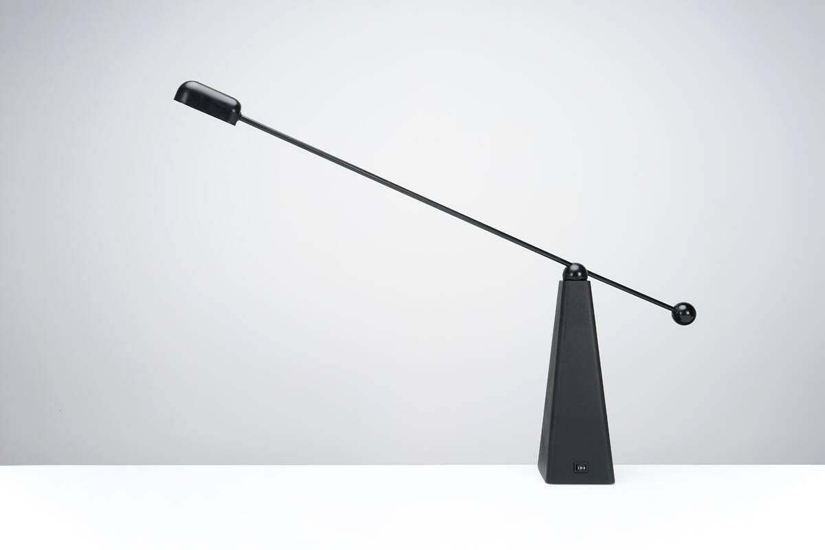 Ron Rezek Orbis table lamp for Bieffeplast circa 1980