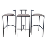 Set of 3 Tokyo bar stools by Rodney Kinsman for Bieffeplast.