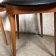 Ensemble de 4 chaises vintage Baumann Licorne