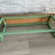 Banc industriel bois et fer