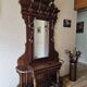 Vestiaire Porte manteau Napoléon III 19éme en chêne massif