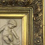 Marble high relief, 1882