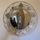 Wrought iron convex mirror, England, 1950s