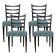 Chaises Italiennes Mid Century, Set de 4
