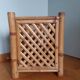 Cache pot large square bamboo