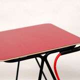 1950s French floor lamp in scoubidou