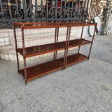 Large 20th century mahogany shelf