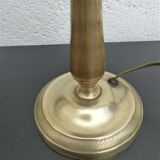 Golden bronze lamp