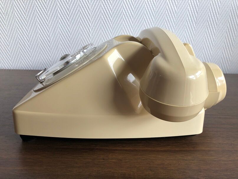 Téléphone PTT vintage Socotel S63 à cadran, 1982