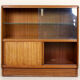 Showcase vintage E gum G Plan glass sliding glass doors